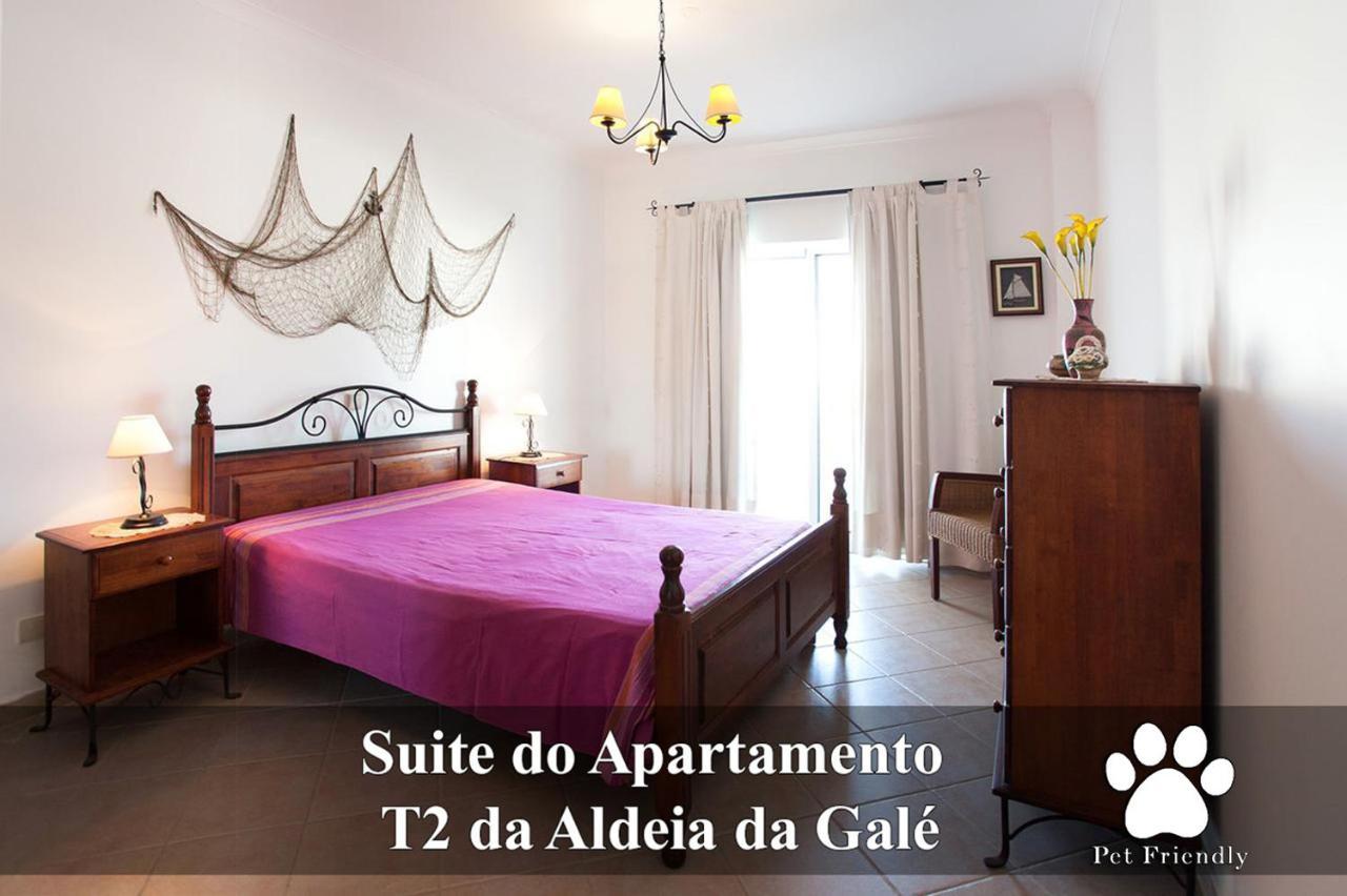 Os Apartamentos A Ramos Na Praia Da Gale Estao Inserido Em Condominio Com Piscina, Fica Apenas A 350 Metros Da Praia Da Gale - Apartamentos Com Ar Condicionado Tanto Nos Quartos Como Na Sala, Smart Tv Com Prime Video E Cozinha Completa Αλμπουφέιρα Εξωτερικό φωτογραφία