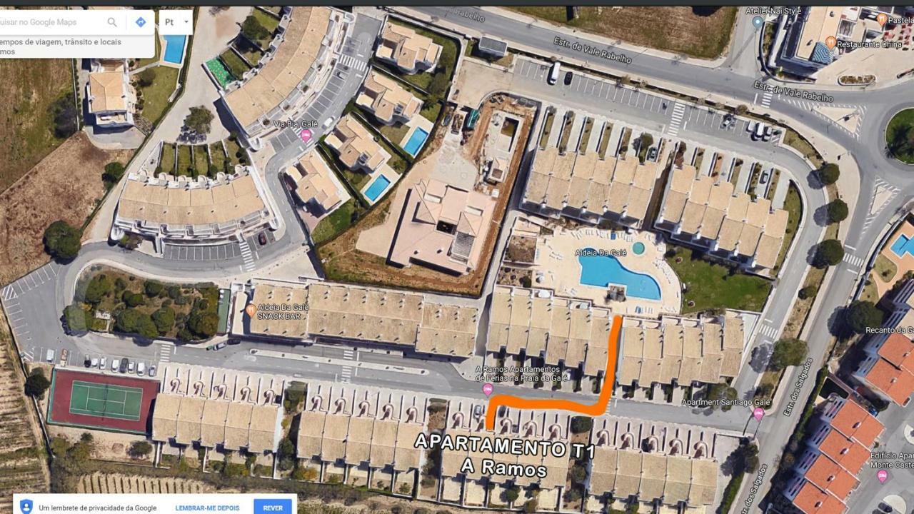 Os Apartamentos A Ramos Na Praia Da Gale Estao Inserido Em Condominio Com Piscina, Fica Apenas A 350 Metros Da Praia Da Gale - Apartamentos Com Ar Condicionado Tanto Nos Quartos Como Na Sala, Smart Tv Com Prime Video E Cozinha Completa Αλμπουφέιρα Εξωτερικό φωτογραφία